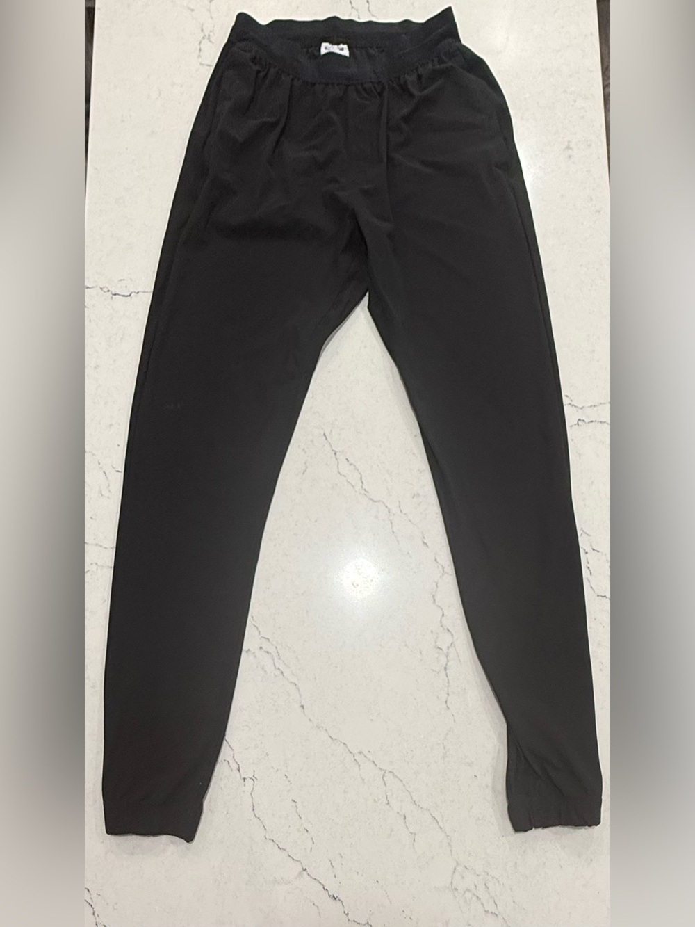 Gymshark Black Jogger Pants Women's Size S 27" Inseam Elastic Waist
